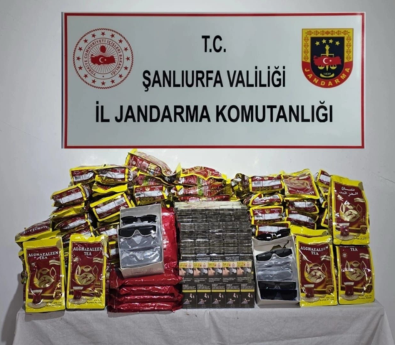 Şanlıurfa’da Kaçak Tütün ve Alkol Operasyonu