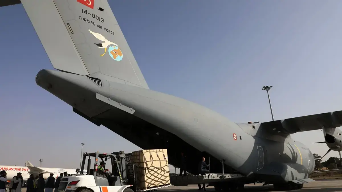 Türkiye, Afganistan’a Yardım Uçağı Gönderdi