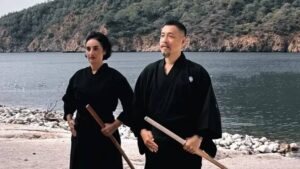 Ünlü oyuncu samuray oldu