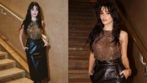 Paris Moda Haftası'na katılan Hande Erçel'in çizmeleri gündem oldu